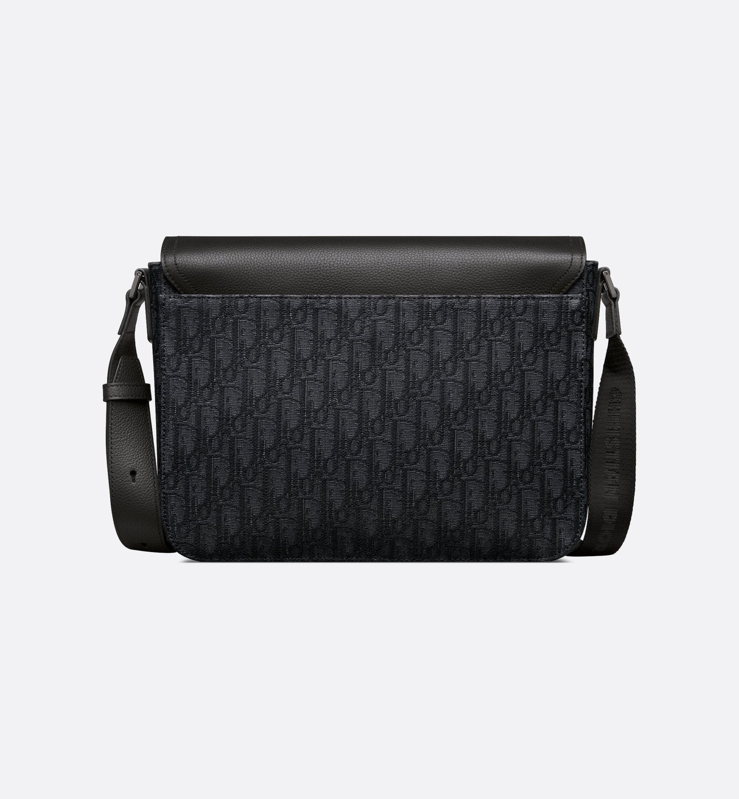 Borsa a tracolla Saddle con pattina nero