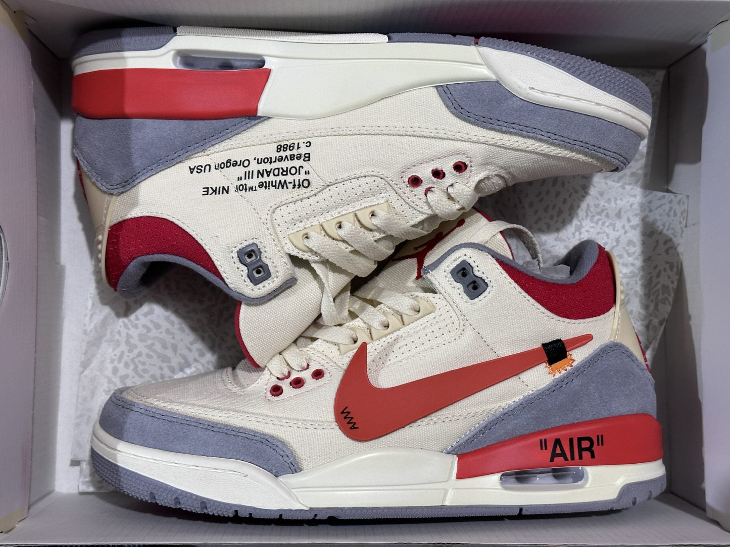 Air Jordan 3 x Off White
