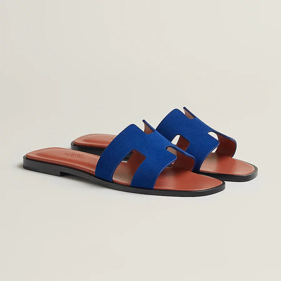 Sandali Oran Blu Smalto