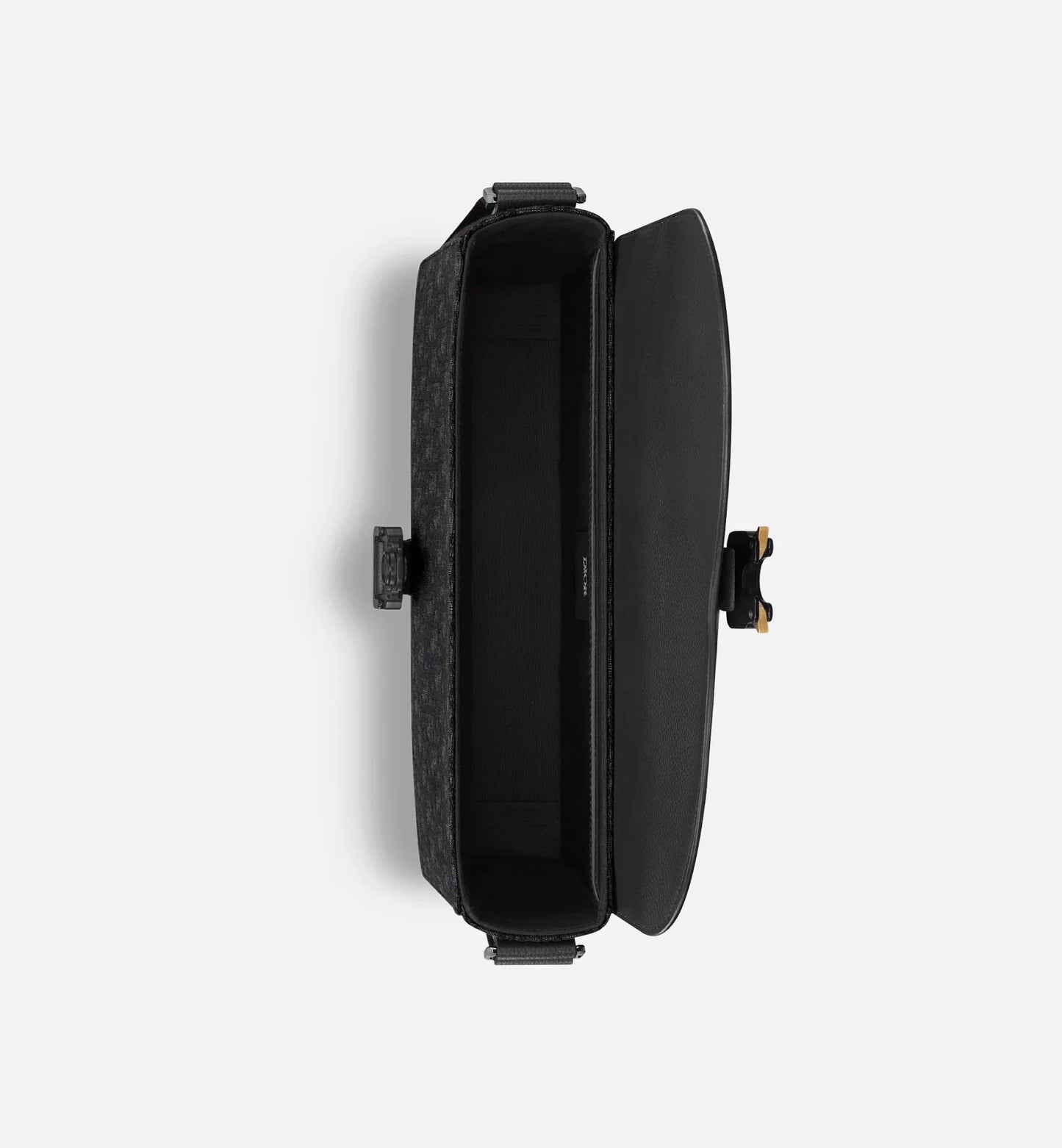 Borsa a tracolla Saddle con pattina nero