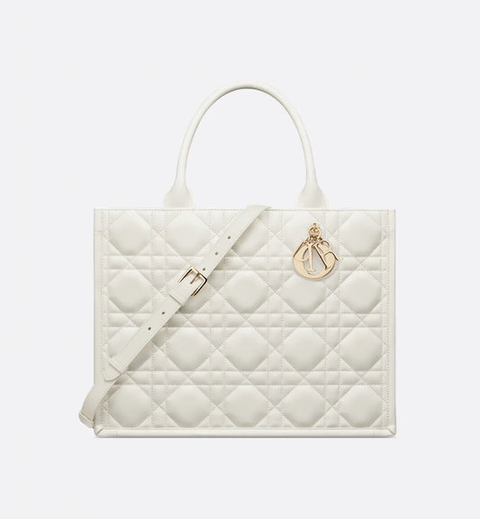 Borsa piccola Book Tote Bianca