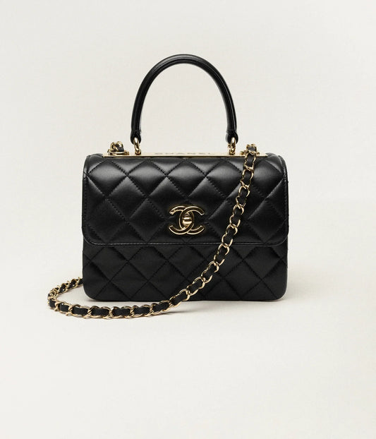 Borsa con manico mini Nera