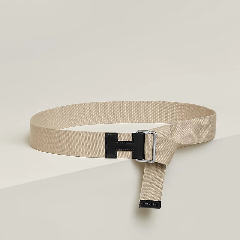 Cintura Nomade 40 Nero / Beige Uomo