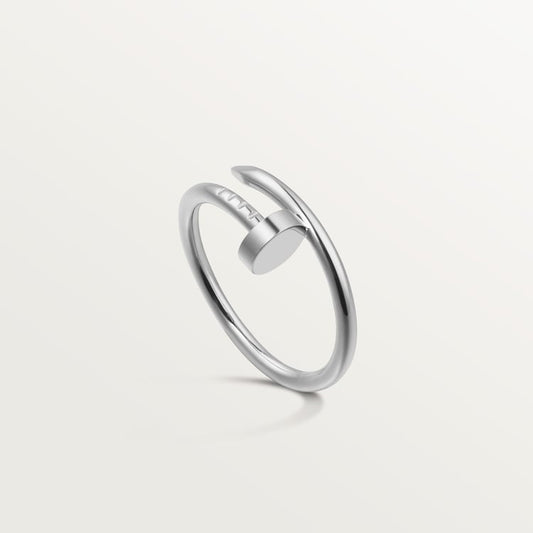 Anello Juste un Clou color oro bianco