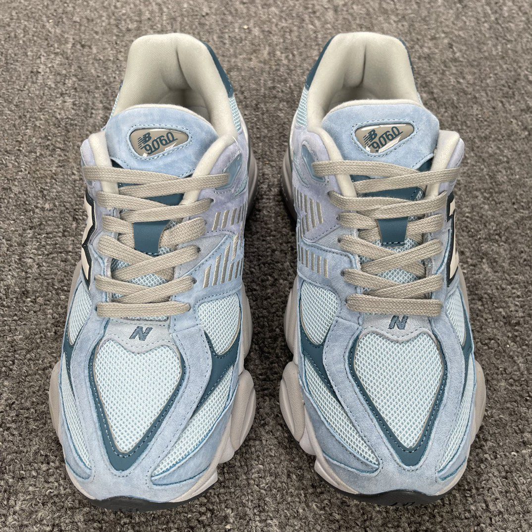 NB 9060 chrome blue