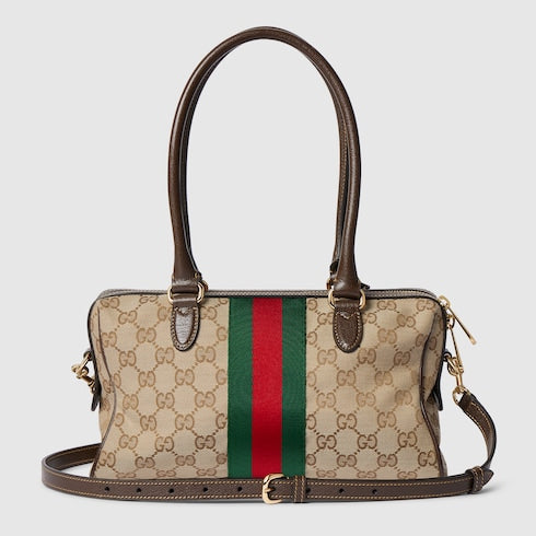 Bauletto Borsetto misura grande sabia e marrone
