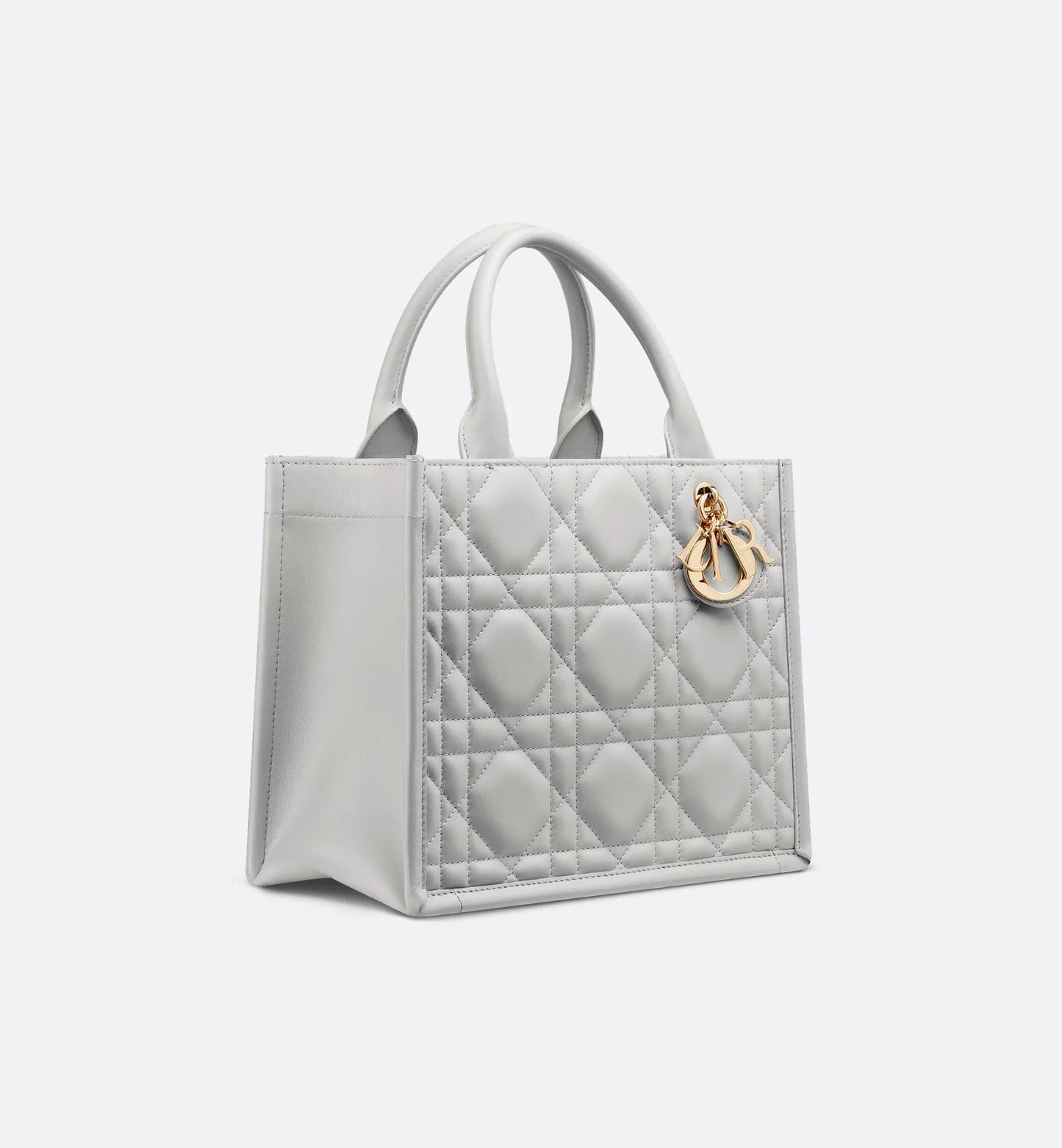 Borsa media Book Tote Grigio