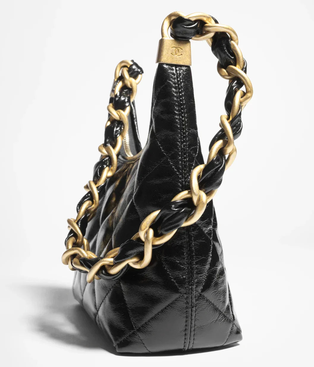 Borsa hobo piccola nero