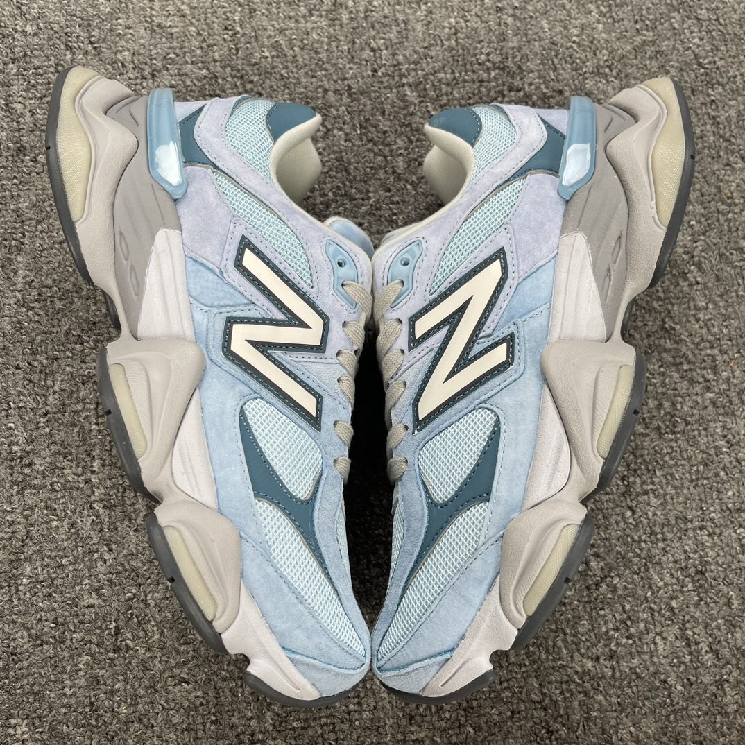 NB 9060 chrome blue
