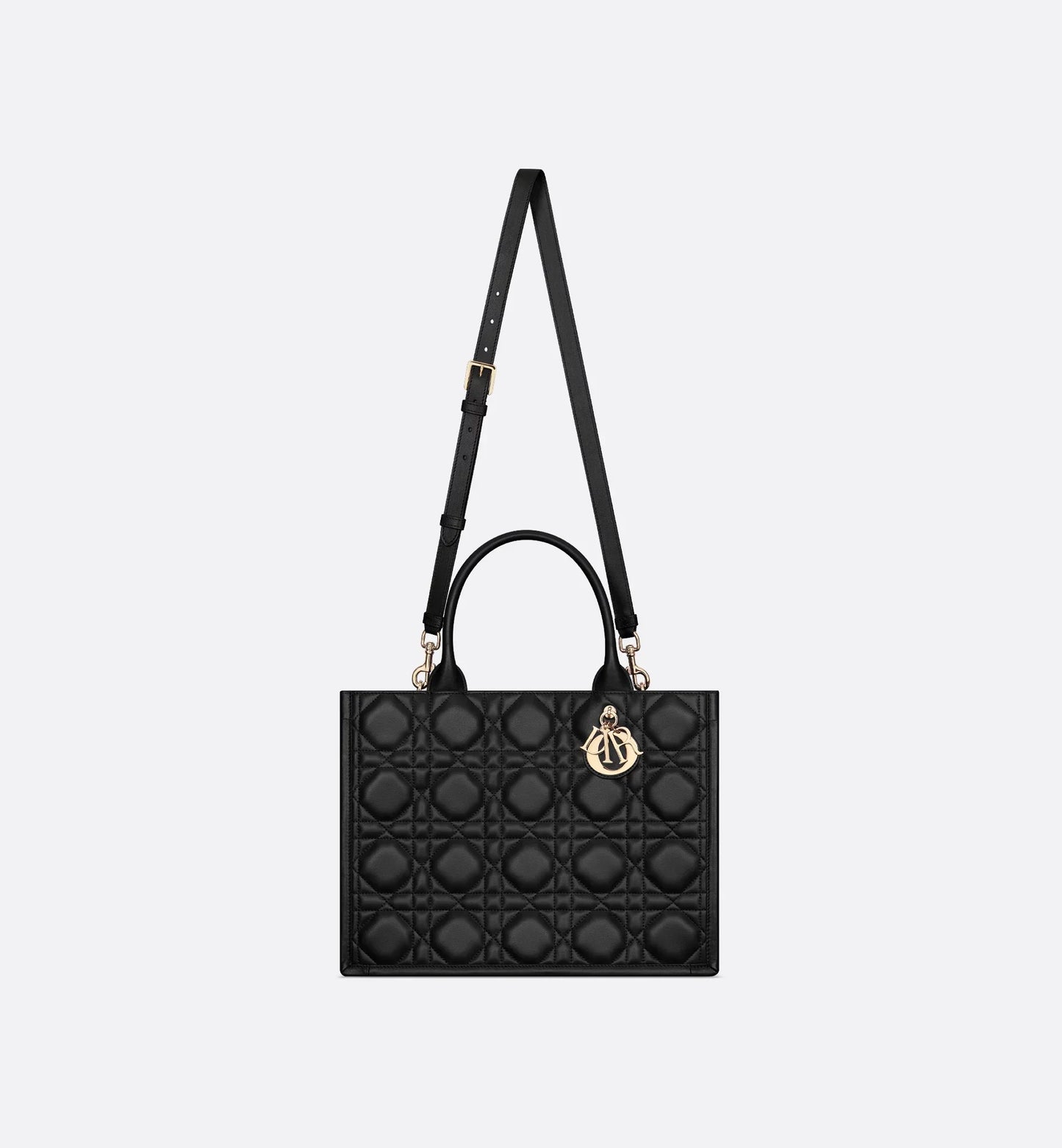 Borsa media Book Tote Nero