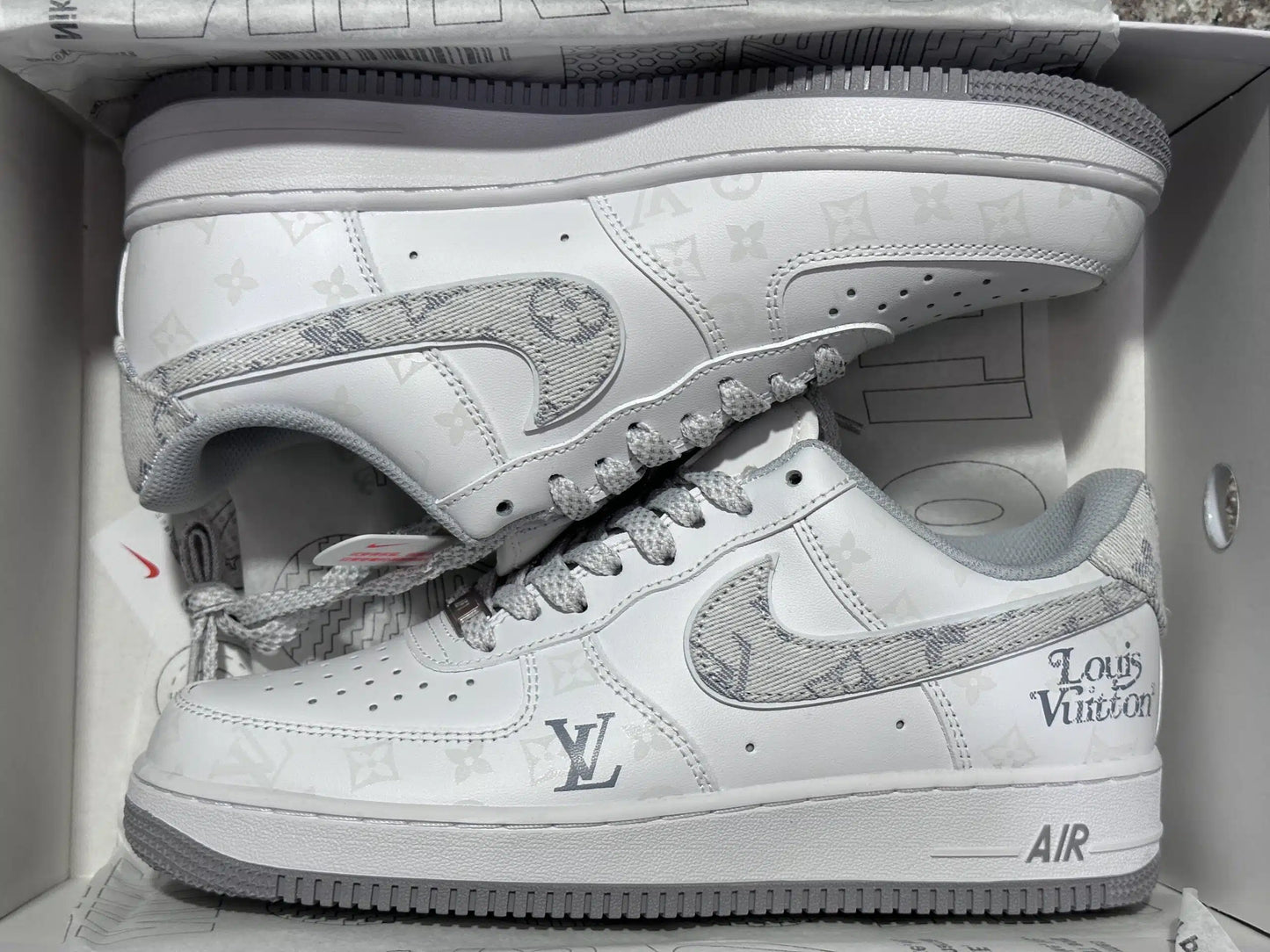 AF1 x LV Brown