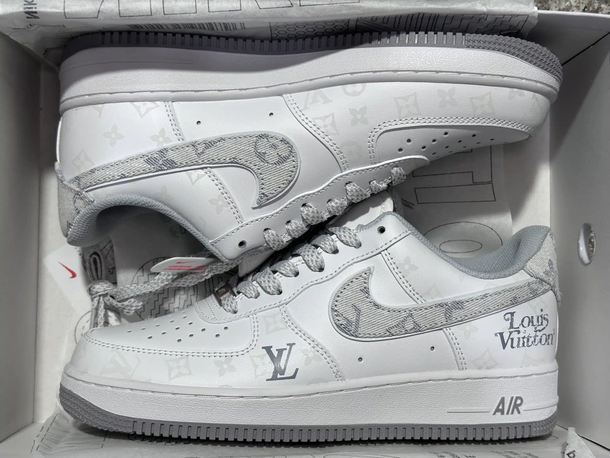 AF1 x LV Brown