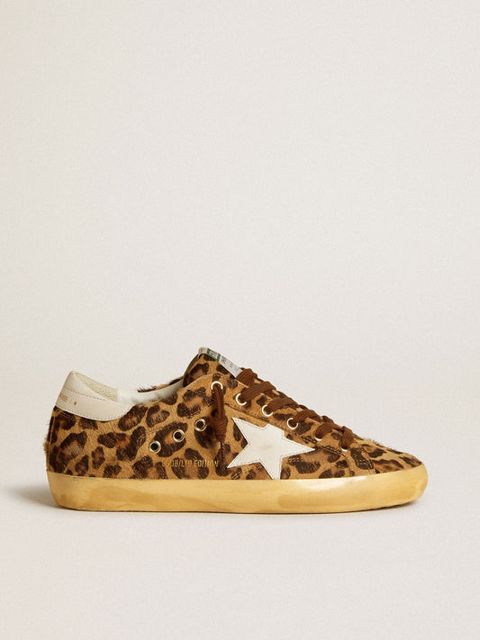 LTD in cavallino leopardato con stella e talloncino in pelle