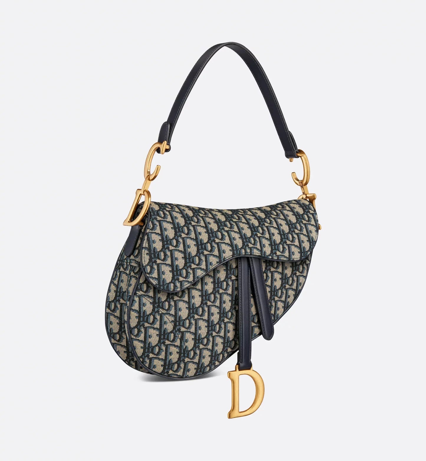 Saddle Bag Jacquard Oblique blu
