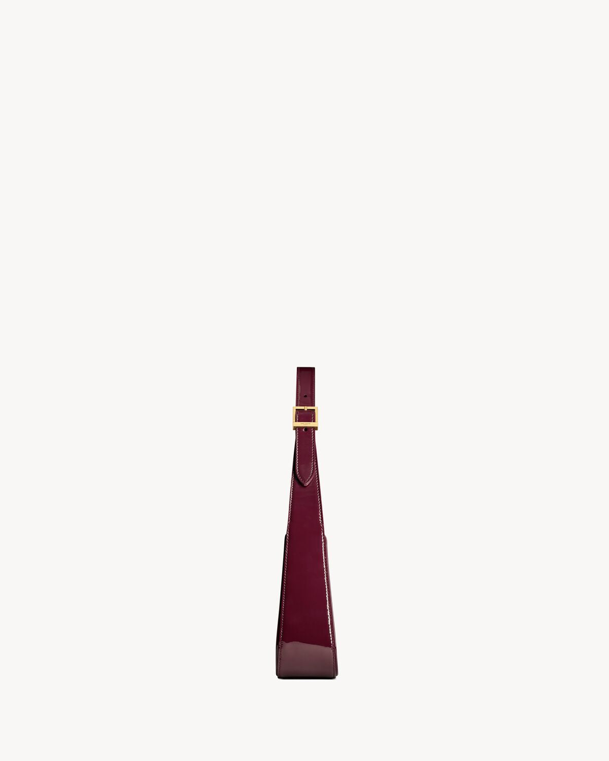 LE 5 À 7 IN PELLE VERNICIATA VINO ROSSO