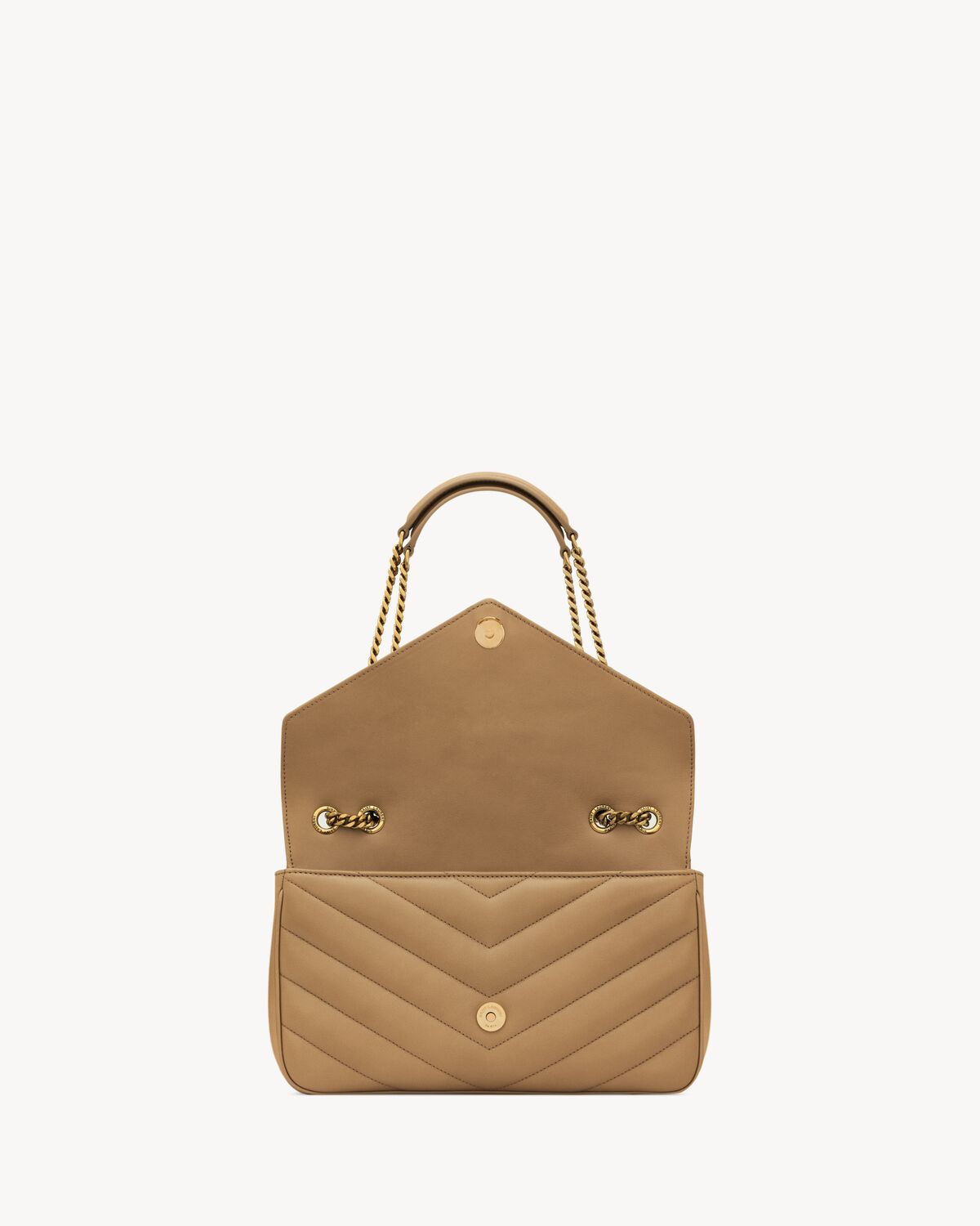 LouLou Media in Matelassé Beige