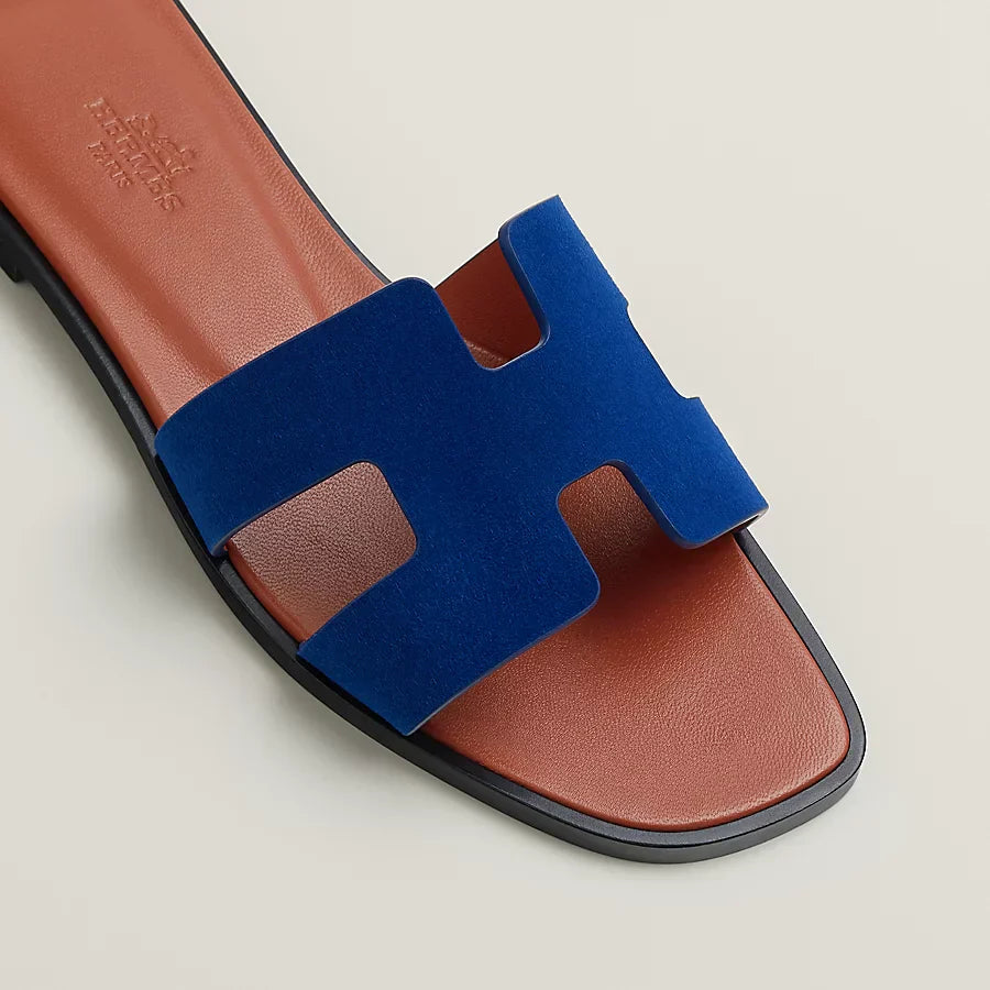 Sandali Oran Blu Smalto