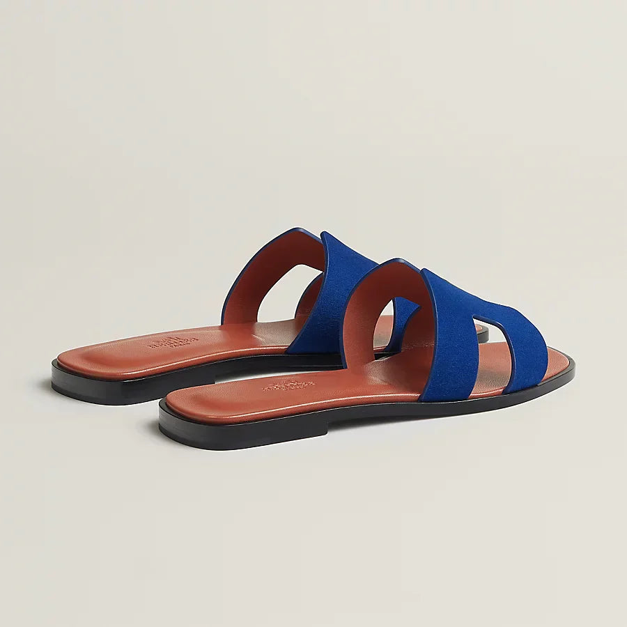 Sandali Oran Blu Smalto