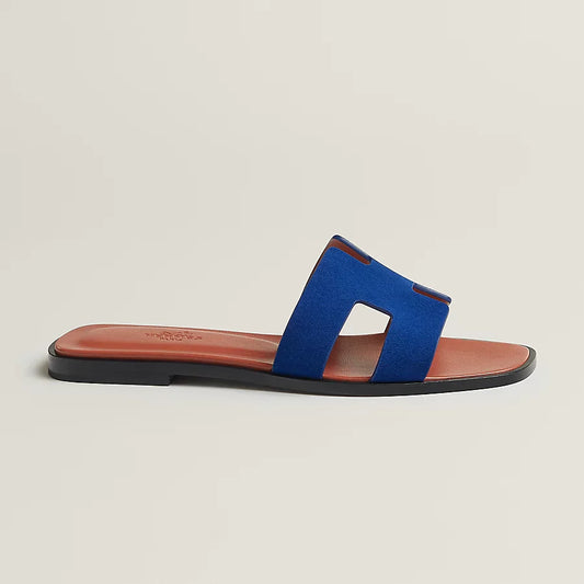 Sandali Oran Blu Smalto